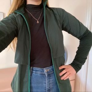 REI Forest Green Windbreaker - Size S